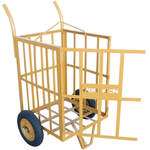 GAIOLA PORTA BLOCOS C/ RODAS